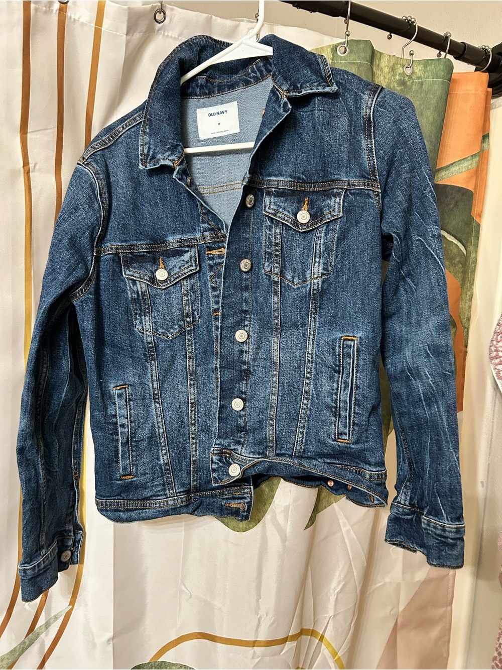 Old Navy Medium Wash Blue Denim Jacket